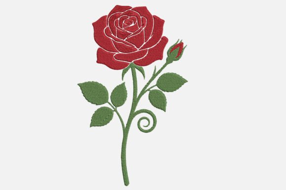 Embroidery Rose Flower Design Review