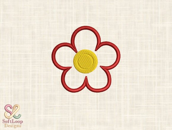 Minimalist Simple Flower Embroidery File Review
