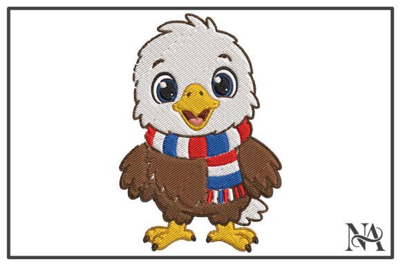 Patriotic Baby Eagle Embroidery Design Review