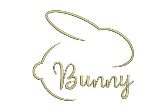Review: Bunny Outline Embroidery Design