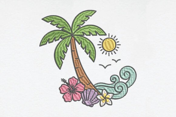 Tropical Island Embroidery Review for Etsy Sellers